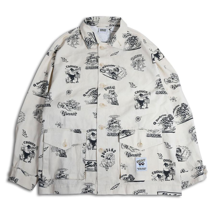 EVILACT eyewear J.O. 総柄COVERALLS