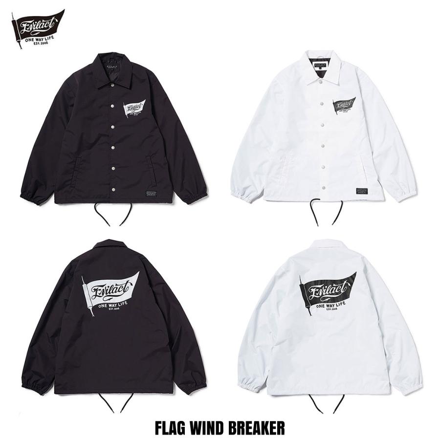 EVILACT(イーブルアクト) FLAG WIND BREAKER 2色(Black/White) EVILACT(イーブルアクト) FLAG WIND BREAKER 2色(Black/White) ☆送料
