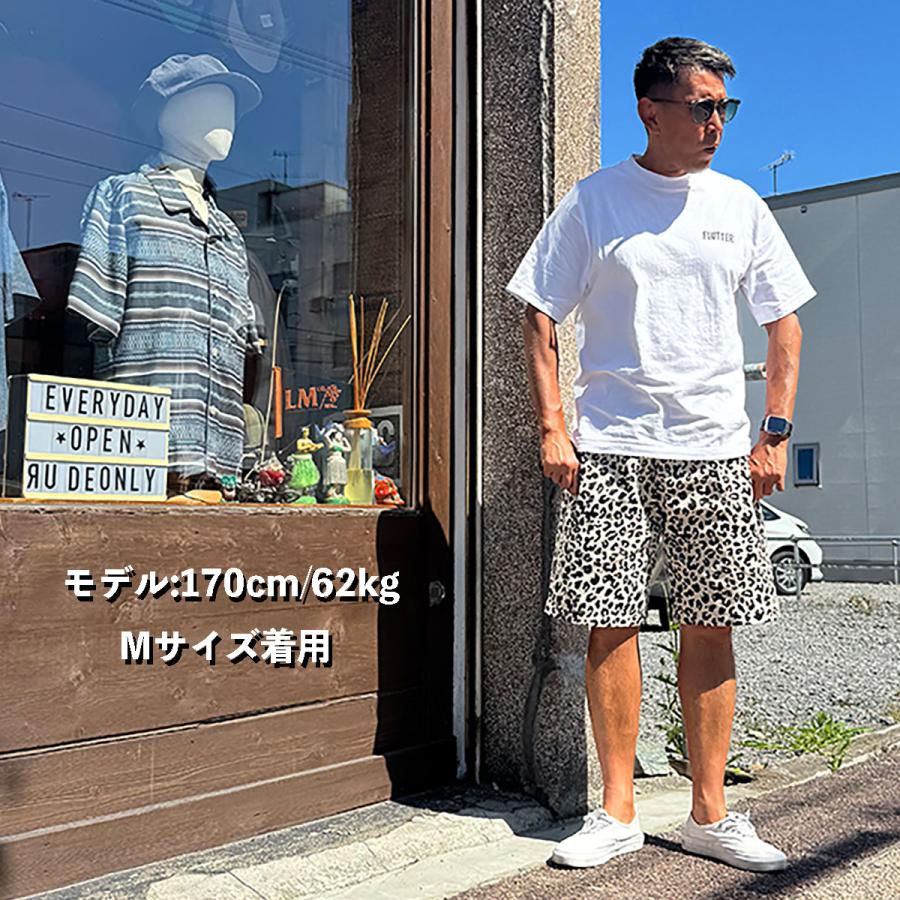 FLUTTER(フラッター) The Holiday leopard easy shorts 2色(IVORY
