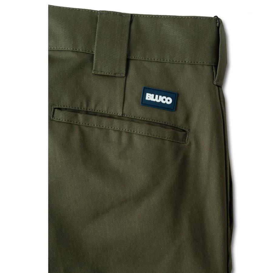 BLUCO（ブルコ） SLIM WORK PANTS 7色(BLK/L.GRY/NVY/KHK/OLV/AF