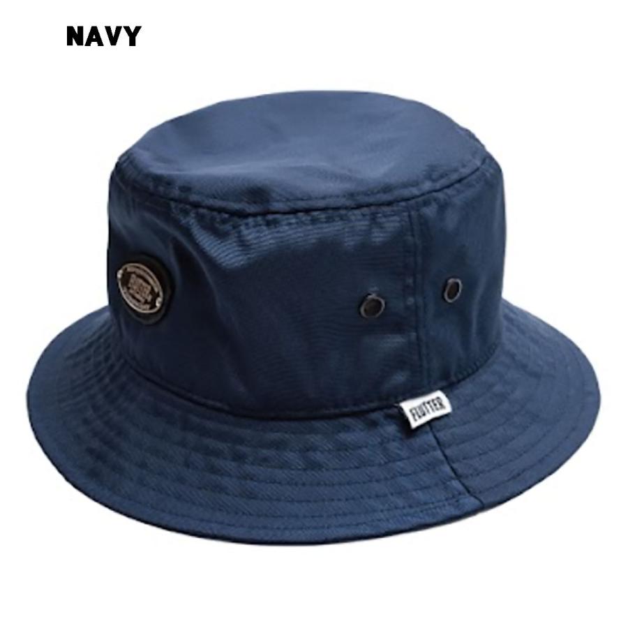 FLUTTER(フラッター) PE Oxford Backet Hat 5色(BLK/WHT/PNK/NVY/BEG