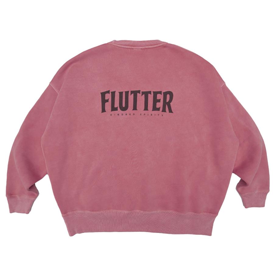 BLUCO（ブルコ） FLUTTER(フラッター) Pigment Dye B/S OG logo Sweat