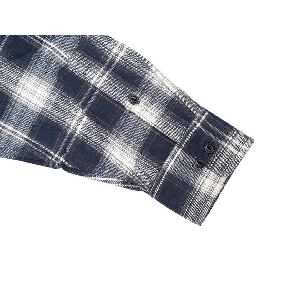 FLUTTER(フラッター) Regular Collar Check Shirts 2色(BLACK/NAVY