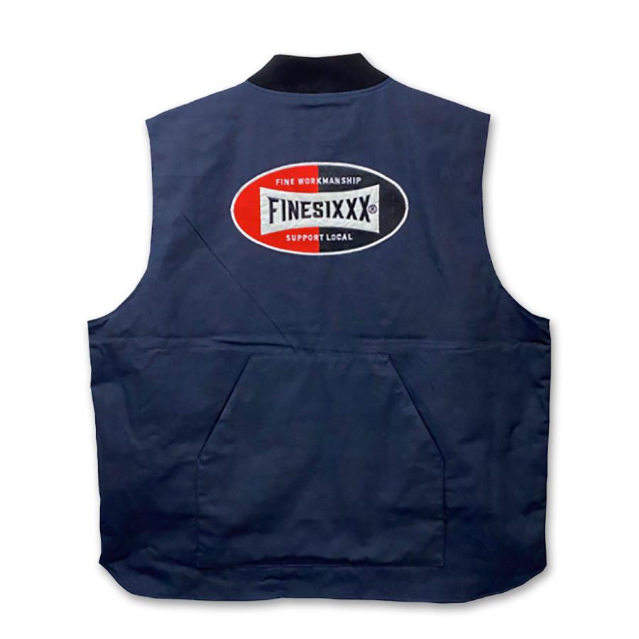 FINESIXXX(ファインシックス) OVAL LOGO DUCK & QUILTING REVARSIBLE 