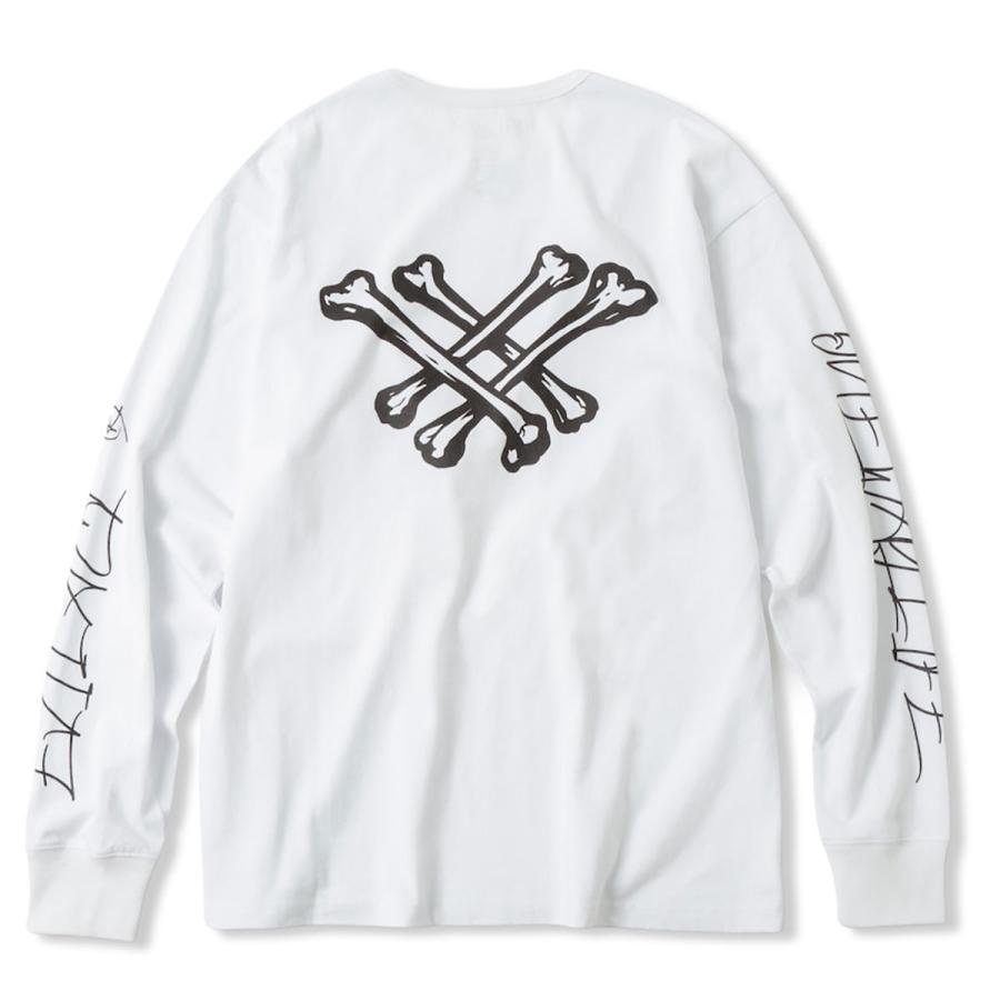 EVILACT(イーブルアクト) CROSS BONE L/S (ブラック/ホワイト)☆送料無料☆｜pinsstore｜07