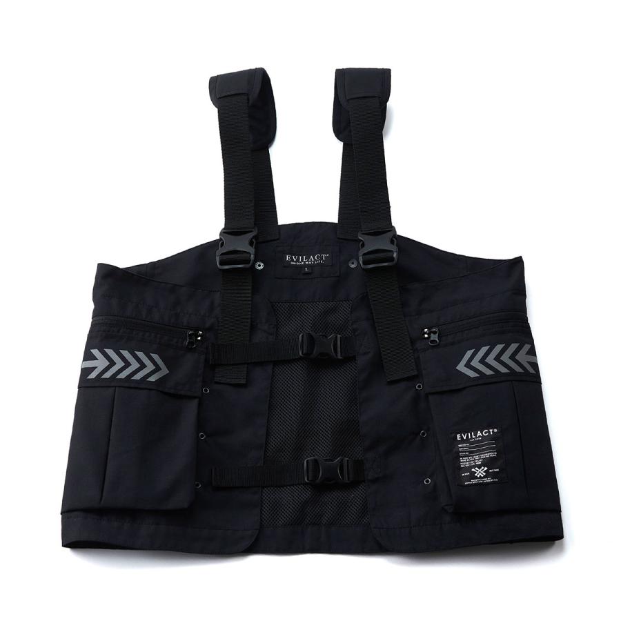 EVILACT(イーブルアクト) TACTICAL VEST 2色(BLACK/OLIVE DRAB)☆送料