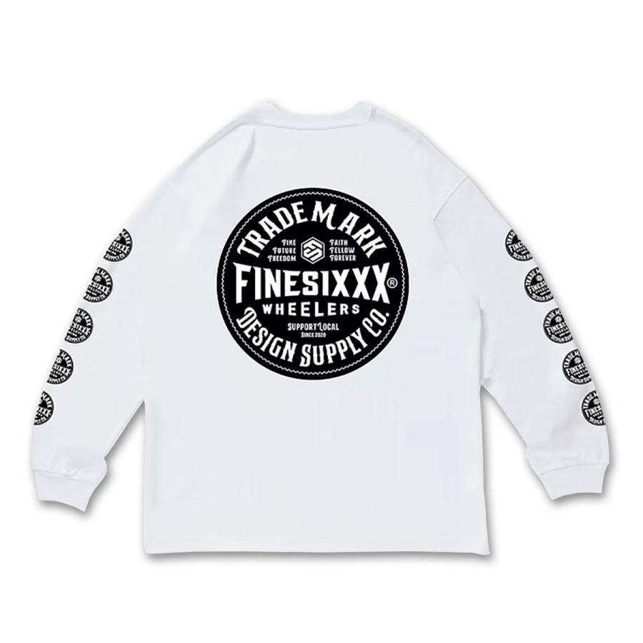 FINESIXXX(ファインシックス) TRADE MARK ENBLEM L/S 3色(ブラック