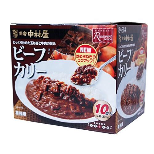 新宿中村屋 ビーフカリー (200g×10袋入) : Pinus Copia - 通販 - Yahoo