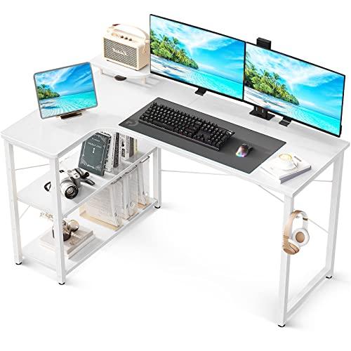 ODK パソコンデスク L字 ゲーミングデスク 幅130 L字デスク pcデスク