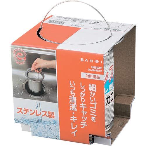 SANEI(旧社名:三栄水栓製作所)流し排水栓カゴ 細かいゴミもキャッチ ステンレス製 BL仕様流し台用 H650AF シルバー |  | 01