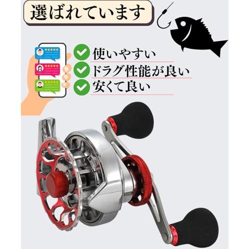 かかり釣り　チヌ釣り　リール　ピシファン　右巻き かかり釣り チヌ釣り リール ピシファン 右巻き
