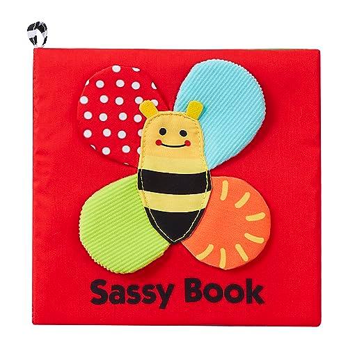 SASSY サッシー ふかふか仕掛け布絵本 みつばち キャラクター おもちゃ