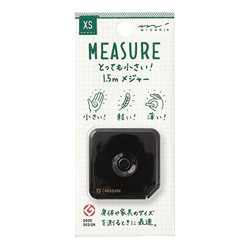 ミドリ メジャー XS 1.5m 黒 35278006 : Pinus Copia - 通販
