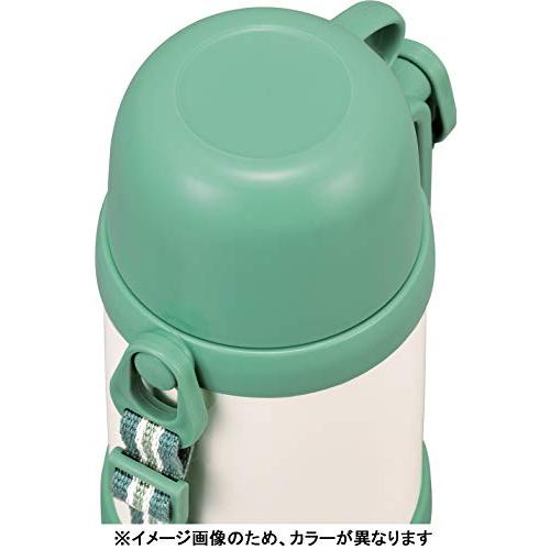 ピーコック 水筒 子供 500ml キッズ ベビー 用 ステンレス ボトル 保温 保冷 コップ タイプ 0.5L ピーチ ブロッサム ASK-R｜pinus-copia｜03