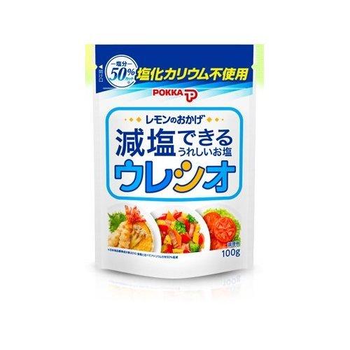 減塩セット 塩分50%カット 減塩しお レモンのおかげ ウレシオ 100g (塩化カリウム不使用) 【健康維持・高血圧・腎臓病などの方にも】｜pinus-copia｜02