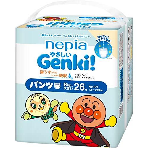 パンツ BIGより大きいサイズ ネピアGENKI アンパンマン おむつ パンツ BIGより大きいサイズ ネピアGENKI アンパンマン おむつ