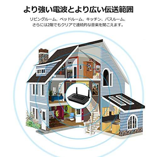 1Mii Bluetooth トランスミッター オーディオ レシーバー ブルートゥース 5.3 送受信機 、テレビ アンプ 用、aux 光デジタ｜pinus-copia｜03