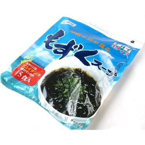 ナガイ 沖縄の海の恵み もずくスープ 35g 15食入×2パック 生タイプ 業務用｜pinus-copia｜08