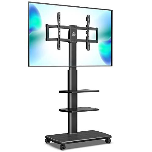 【美品】テレビ台 テレビスタンド キャスター付き 木製 高さ首振り調整可能 テレビスタンド 壁寄せ 首振り 32〜70型対応 テレビ台 おしゃれ