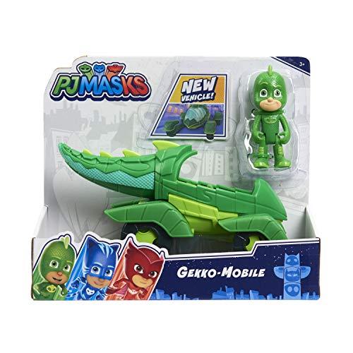 Just Play PJ Masks ゲッコー&ゲッコーモバイル 2ピース 可動フィギュア 車両セット グリーン｜pinus-copia｜04