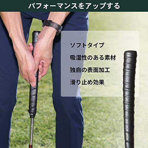 Tabata(タバタ) ゴルフ グリップ交換 テープ メンテナンス用品 グリップテープ パター用 110cm GV0696 BK｜pinus-copia｜05