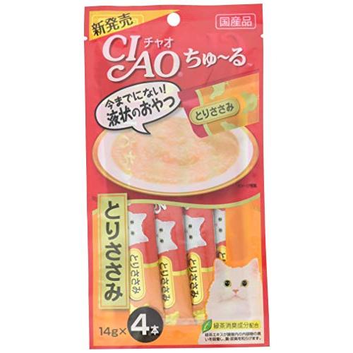 チャオ (CIAO) ちゅ~る とりささみ 4本 6個セット : Pinus Copia