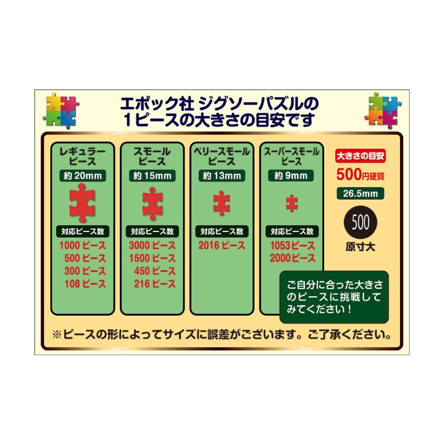 エポック社 500ピース ジグソーパズル スーパーマリオ クッパ ワールド (38×53cm) 06-523s のり付き ヘラ付き 点数券付き｜pinus-copia｜03