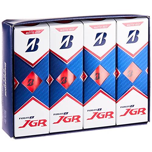 BRIDGESTONE(ブリヂストン)ゴルフボール TOUR B JGR 2021年モデル 12球入 マットレッド｜pinus-copia｜03