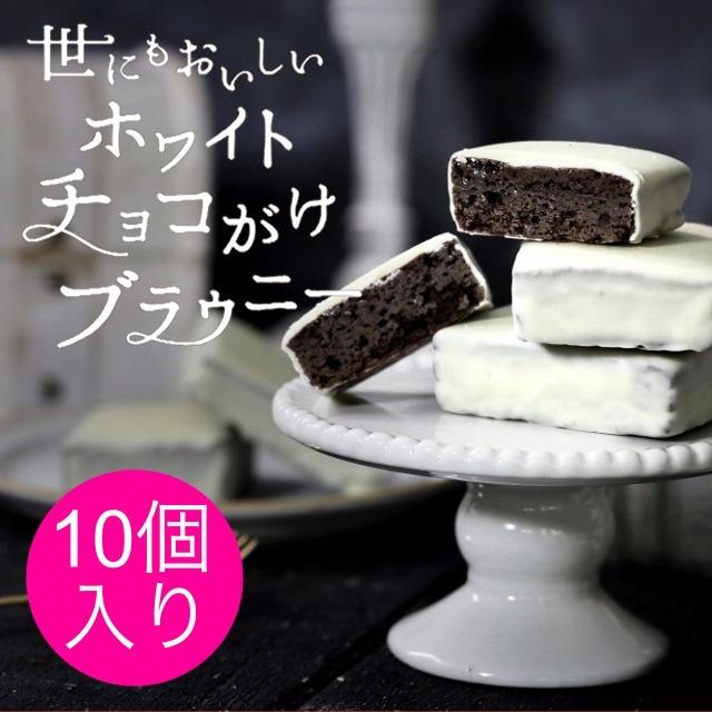 期間限定 クリスマス ホワイトチョコ チョコ チョコレート ギフト 10個セット 世にもおいしいホワイトチョコがけ