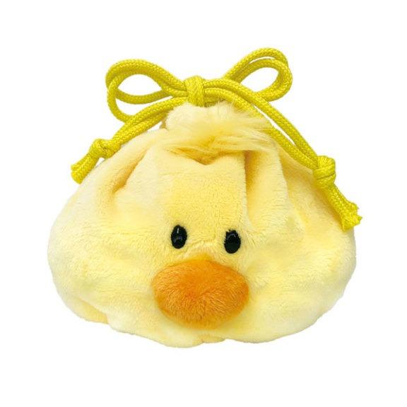 ポーチ ひよこ 巾着 かわいい ふわふわ ヒヨコ Nici フィギュアフェイスポーチ Pionネットshop 通販 Yahoo ショッピング