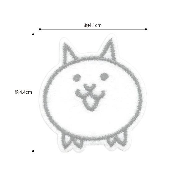 にゃんこ大戦争 ワッペン シール アイロン接着両用タイプ Ban450 Ban42 Ps Fan Yahoo 店 通販 Yahoo ショッピング