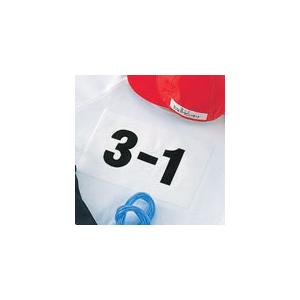 アイロンゼッケン 2枚入り No.5【50袋セット】 アイロン接着 入園 入学