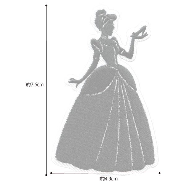 ディズニープリンセス シンデレラ シルエットワッペン アイロン シール兼用タイプ My6501 My459 Ps Fan Yahoo 店 通販 Yahoo ショッピング