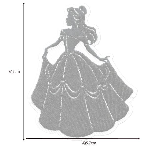 ディズニープリンセス ベル シルエットワッペン アイロン シール兼用タイプ My6501 My461 Ps Fan Yahoo 店 通販 Yahoo ショッピング