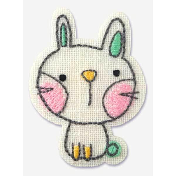 男の子向けプレゼント集結 Illustration イラストちっくな動物のかわいいアップリケ アイロン接着ワッペン 動物 うさぎ ワッペン Www Sustentec Com Br