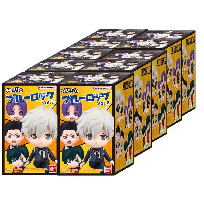 BANDAI 配送料無料 FiguTTO ブルーロック vol.2 ×10個セット(520 BANDAI 配送料無料 FiguTTO ブルーロック vol.2 ×10個セット(520