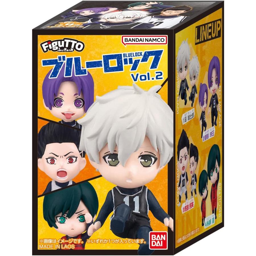 BANDAI 配送料無料 FiguTTO ブルーロック vol.2 ×10個セット(520 BANDAI 配送料無料 FiguTTO ブルーロック vol.2 ×10個セット(520