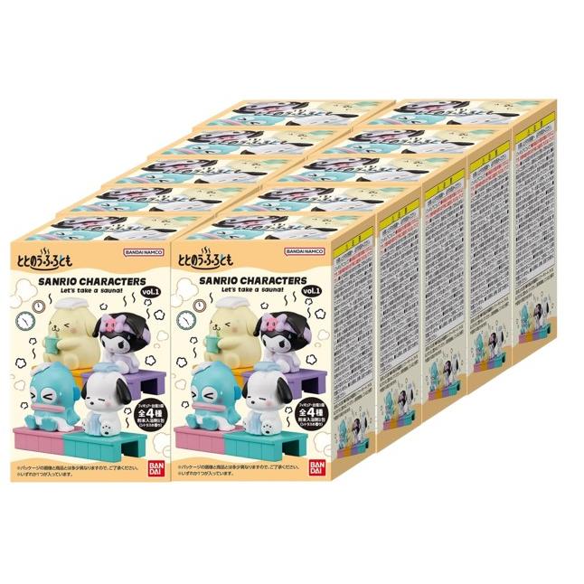 ととのうふろとも サンリオキャラクターズ vol.1 10個入箱セット×3 ととのうふろとも サンリオキャラクターズ vol.1│ライフ