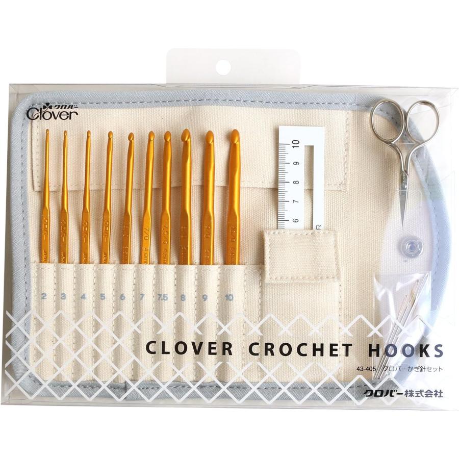クロバー（Clover） 配送料無料クロバー かぎ針セット43-405 : Piony