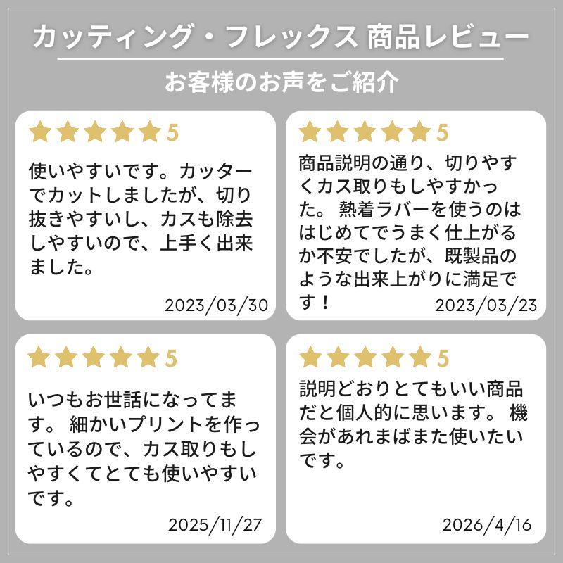 アイロンプリントシート 微細カット-フイルム粘着【強】カッティング