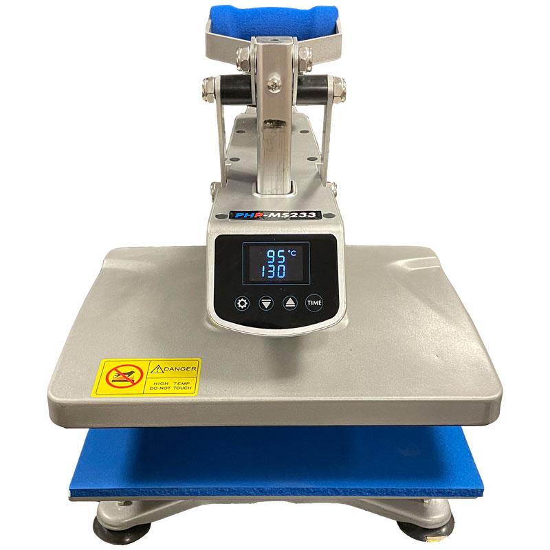 アイロンプリント アイロンプレス機 手動式 PHP-MS233 （23x30cm