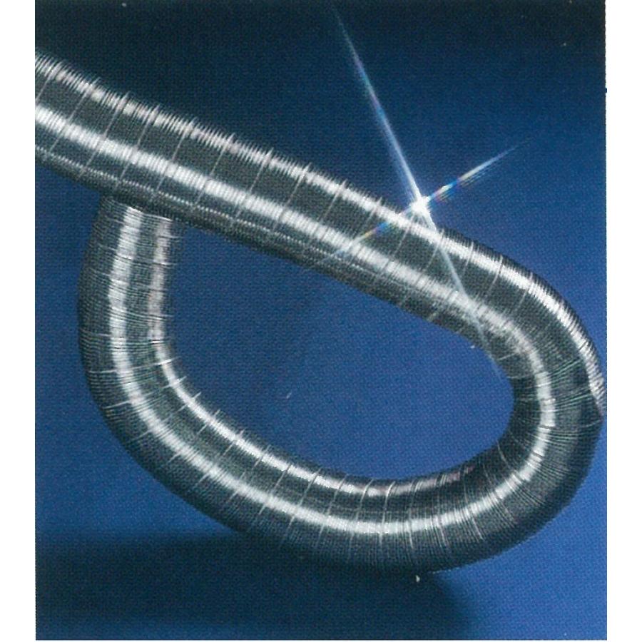 ステンレスフレキ φ２００　長さ２ｍ伸び切り 空調 ステンレスフレキ管 ステンレスフレキホース ステンレスフレキシブルホース ステンレスフレキダクト