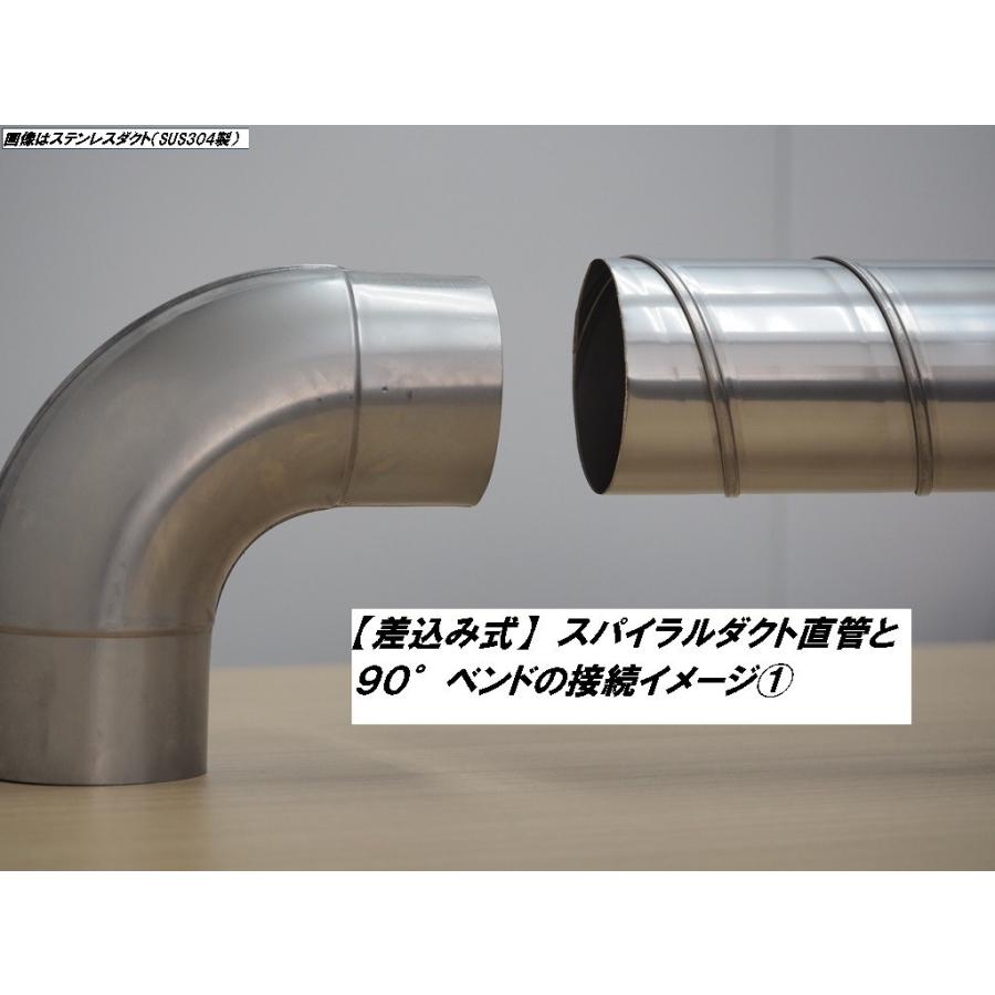ステンレス ダクト 直管 φ 75 長さ 0．3m （300L） スパイラル 