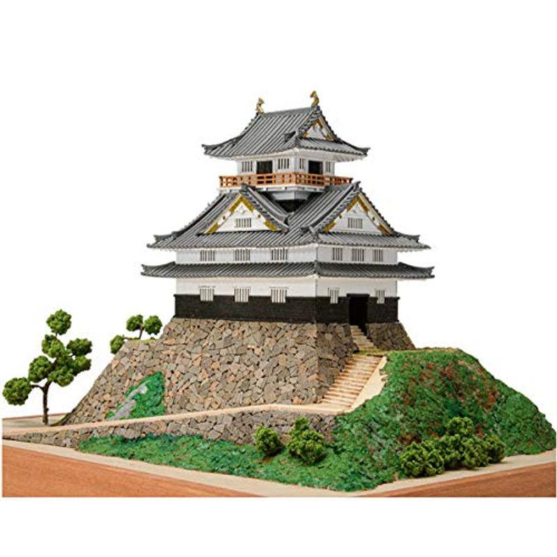 ウッディジョー 150 岐阜城 木製模型 組み立てキット- 建物