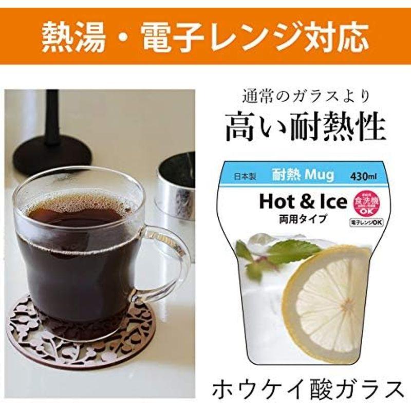 東洋佐々木ガラス マグカップ 耐熱 430ml 48個セット ケース販売 日本製 TH-402-JAN-1ct｜pipihouse｜10