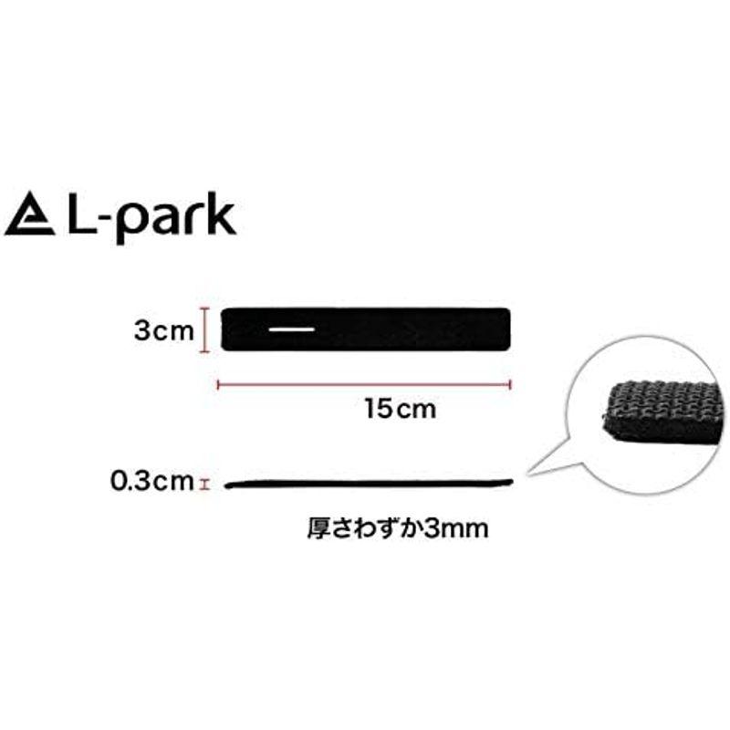 L-park ロッドベルト 釣り竿バンド 釣り 保護ベルト 結びバンド選べる３色 (レッド)｜pipihouse｜09