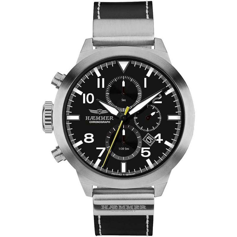 ヘンマー 腕時計 ドイツブランド クロノグラフ 日本製ムーブメント 50mm 10ATM AUTHENTIC HF-01 並行輸入品｜pipihouse｜07