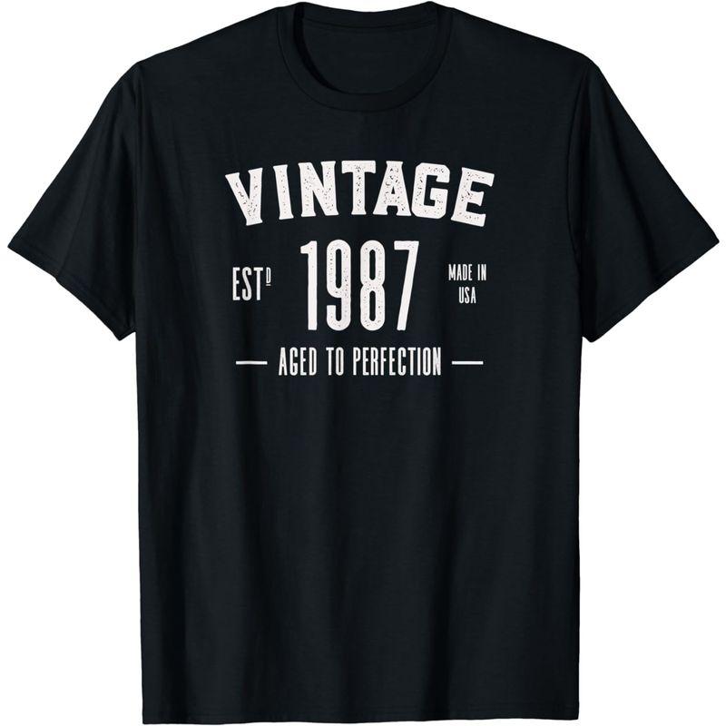 ヴィンテージ 1987 アメリカ製 35歳の誕生日 Tシャツ｜pipihouse｜03