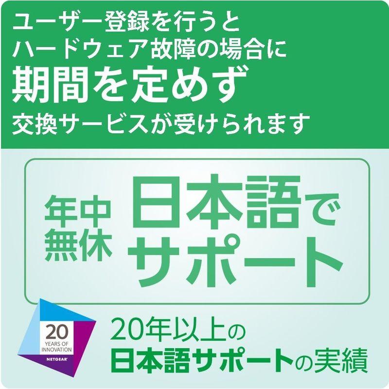 NETGEAR スイッチングハブ 8ポート ギガビット PoE+ (123W) 金属筐体 壁掛け/ラックマウント 静音ファンレス 設定不要｜pipihouse｜12