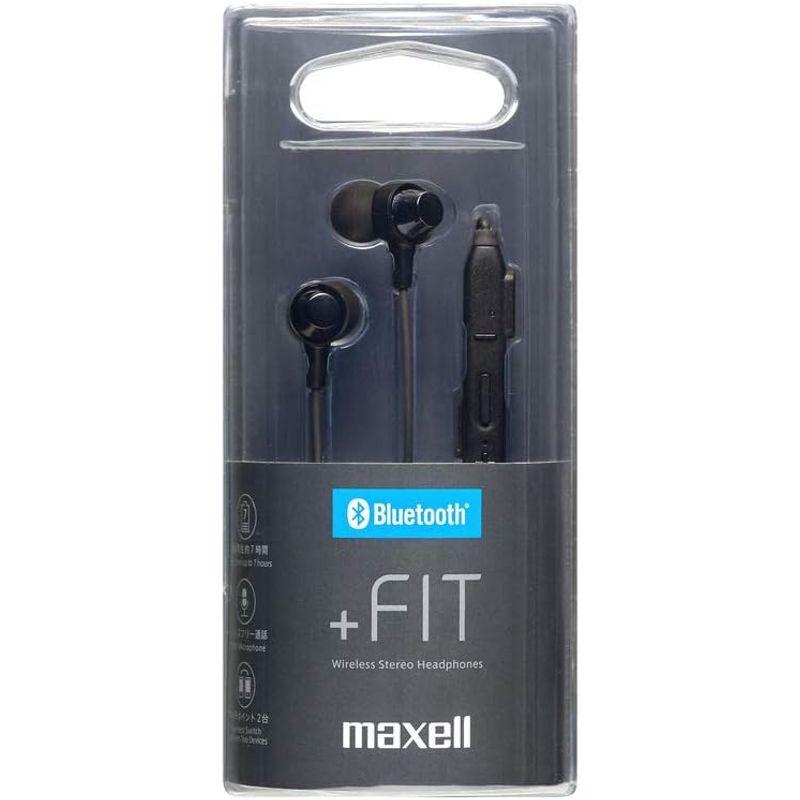 マクセル(maxell) Bluetooth対応ワイヤレスカナル型ヘッドホン MXH-BTC110BK｜pipihouse｜02